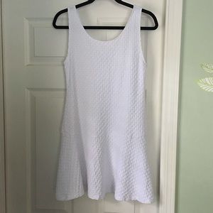 Casual White Mini Dress